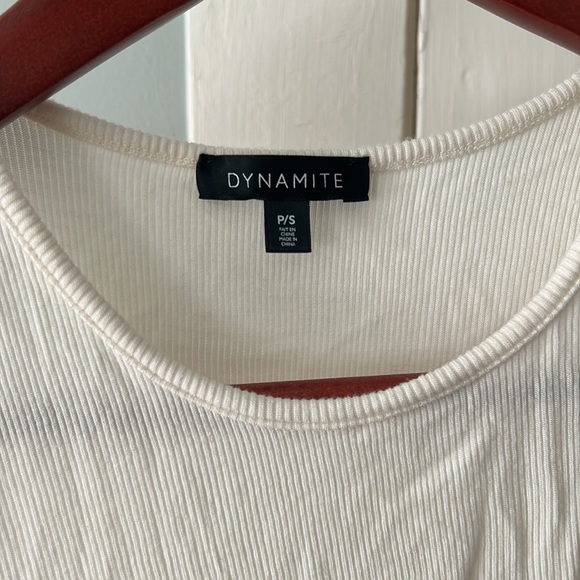 Dynamite racerbank cream tank - Picture 2 of 3